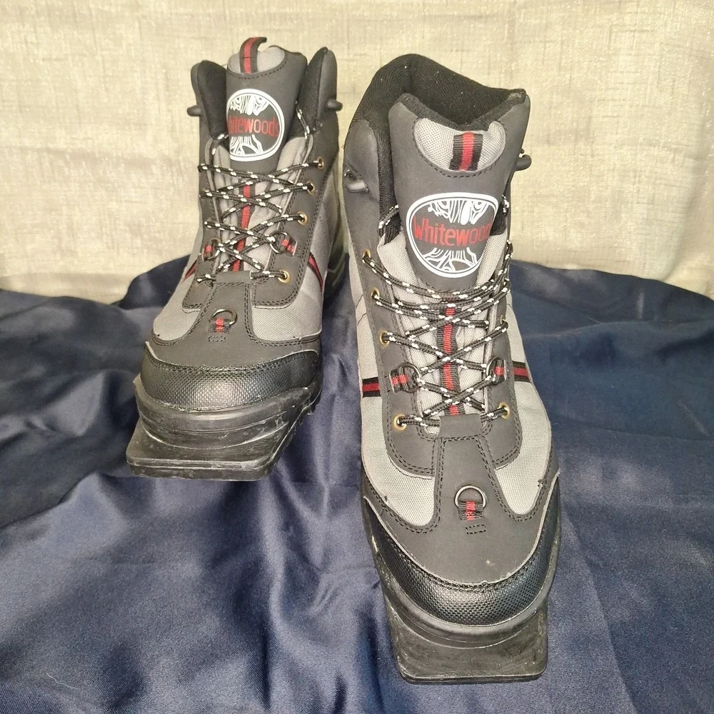 Whitewoods Mens US 12 EUR 46  75mm XC Cross Country Touring Adventure Ski Boots